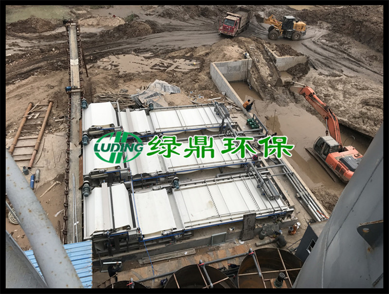 帶式壓濾機應用高要泵站泥漿處理工程 帶式壓濾機應用高要泵站泥漿處理工程