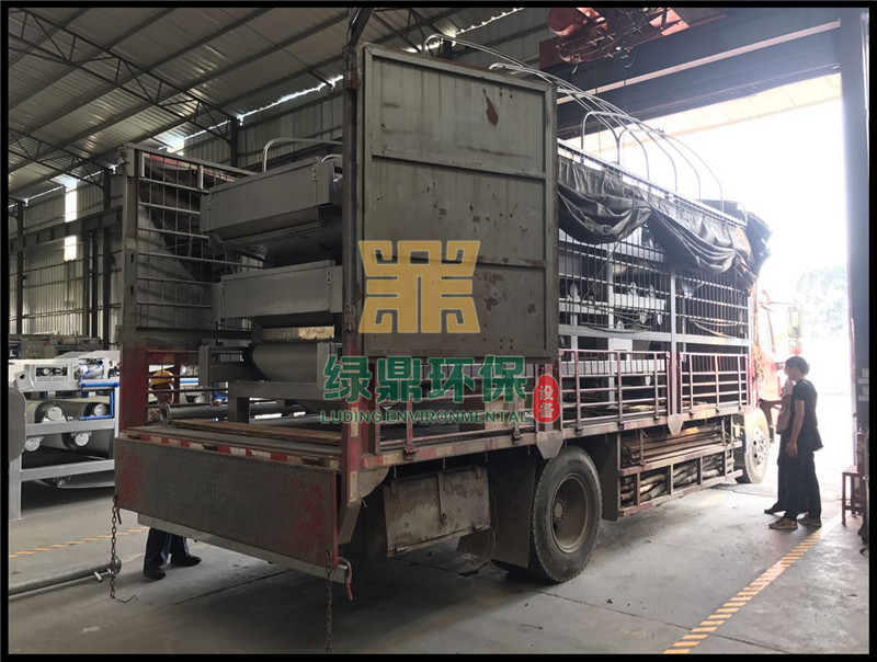 帶式壓濾機應用弋江污泥處理項目 帶式壓濾機應用弋江污泥處理項目